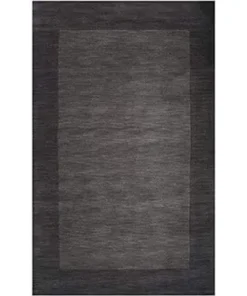 Alternative view of Hand Tufted Grey Geometric Wool Carpet For Living Room & Bed Room