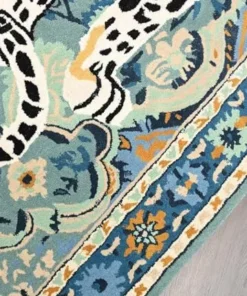 Alternative view of Animal Hand Tufted Wool Carpet