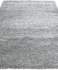 Alternative view of Grey Super Soft Shaggy Carpet
