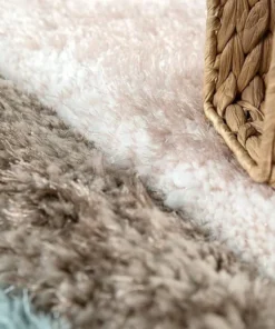 Alternative view of Multicolor Super Soft Shaggy Carpet