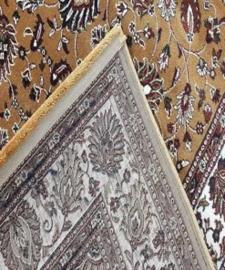 Alternative view of Beige Persian Wool Traditional Carpet