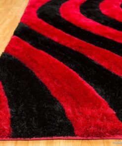 Alternative view of Maroon Persian Wool Traditional Carpet