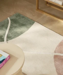 Alternative view of Homy Multicolor Hand Tufted New Zealand Wool Rug